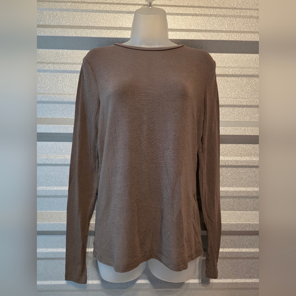 Primark Brown Long Sleeve Top